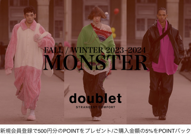 doublet FALL/WINTER MONSTER T-SHIRT+biblioteca.comune.pozzuoli.na.it